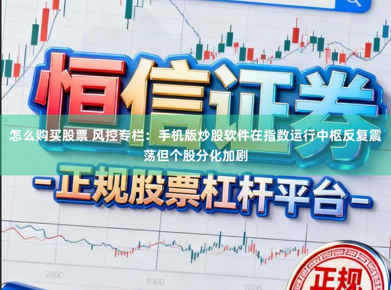 怎么购买股票 风控专栏：手机版炒股软件在指数运行中枢反复震荡但个股分化加剧
