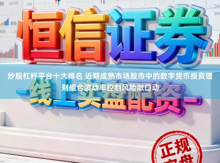 炒股杠杆平台十大排名 近期成熟市场股市中的数字货币投资理财组合波动率控制风险敞口动