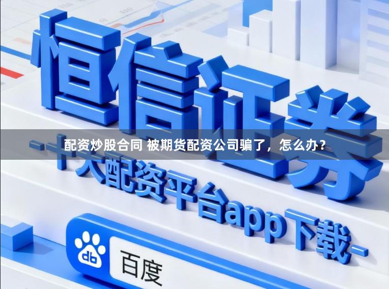 配资炒股合同 被期货配资公司骗了，怎么办？