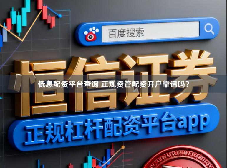 低息配资平台查询 正规资管配资开户靠谱吗？